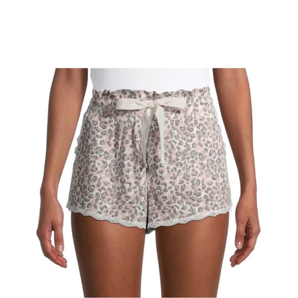 Secret Treasures Pink Leopard Print‎ Pajama Shorts 3X